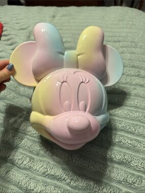 Loungefly Pastel Minnie Mouse Crossbody Bag - Pink, Yellow, Blue